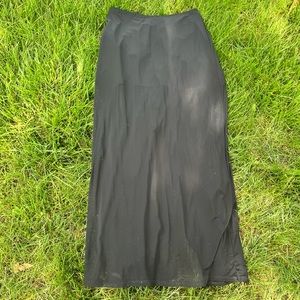 Black Banana Republic Knee Length Skirt